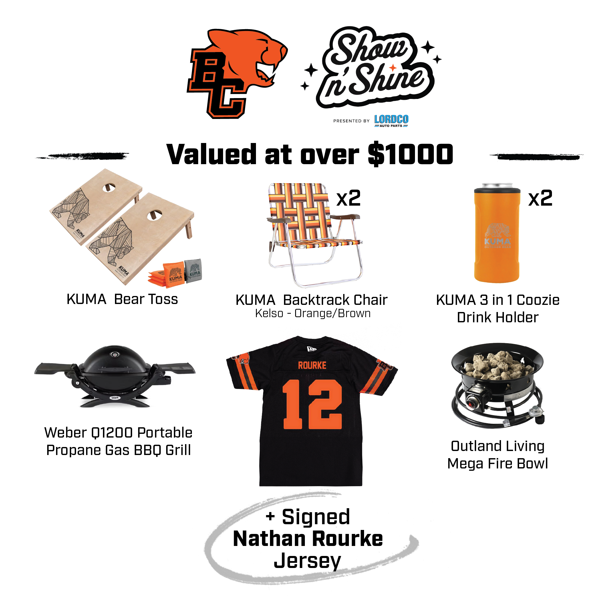 BC Lions Shown N' Shine Prize Draw BC Lions Shown N' Shine Prize Draw