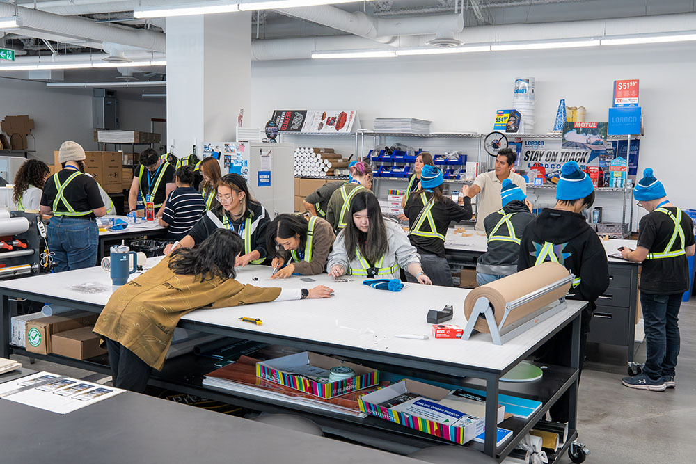 BCIT Graphic Communications Students Visit 2025 BCIT Graphic Communications Students Visit 2025