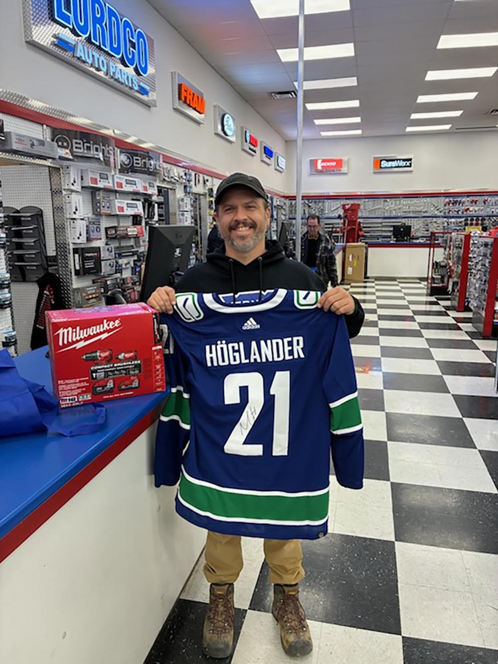 Ryder, Canucks Training Camp Giveaway Winner
