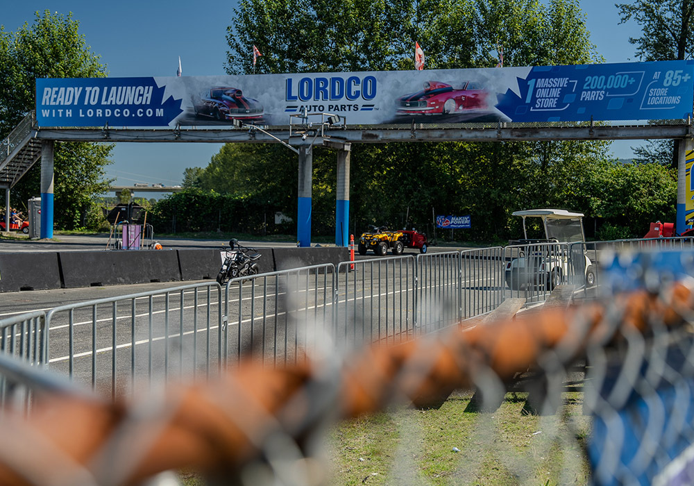 Lordco Auto Parts, Smoke, Fire and Thunder at Mission Raceway Park